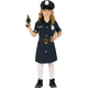 Costume Carnevale poliziotta vestito travestimento bambina 3-12 anni...