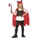 Costume Carnevale Cappuccetto Rosso vestito horror bambina 3-12 anni...