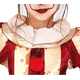 Costume Carnevale clown assassino travestimento horror per bambina 5-12 anni...