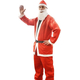 Costume Da Babbo Natale da Uomo Adulto Taglia Unica Santa Claus Travestimento...