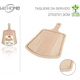 Tagliere in Legno con Manico da Cucina per Salumi Carne Formaggio Varie...