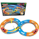 Gioco Pista delle Macchine con Macchinina da Corsa Bambini Giocattolo Plastica
