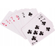 6 Mazzi Carte da Gioco Poker 52 Plastificate Black Jack Giochi Ramino Scala...