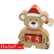 Calendario Avvento di Natale Orsetto in Legno Cubi Numeri Decorativo...