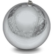 Pallina di Natale 20cm Argento Lucido Palla Idea Regalo Addobbi Natalizi Albero