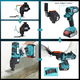 Utensile Multifunzione 7 in 1 Trapano Seghetto Sega levigatrice avvitatore...
