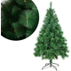 Albero di Natale Verde Pino Artificiale Realistico in PVC da 60 a 210 cm (60 cm)