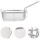 Cestello Quadrato Friggitrice Friggere Fritture Cucina in Acciaio Griglia...