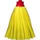 5x Ricambi Mop Mocio Pavimenti Giallo Attacco Universale Professionale 40/25...
