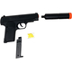 Pistola Giocattolo Bambini Spara Pallini 6mm Air Soft Silenziatore in... Pistola Giocattolo Bambini Spara Pallini 6mm Air Soft Silenziatore in...