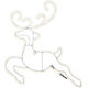 Renna Natalizia 60x70cm Led Bianco Caldo Luminosa per Esterno Cervo Natale 3