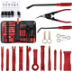 Kit Smontaggio Pannelli Auto Strumento Riparazione Carrozzeria Interna+100 Clip