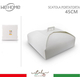 10x Scatole Porta Torte in Cartone Economiche Quadrate Bianco Varie Misure...