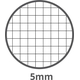 5x Quaderni Cartonati A5 a Quadretti 5mm Monocromo Colori Assortiti 3