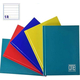 5x Quaderni Cartonati A5 Rigatura 1R 72 Fogli Colori Assortiti per Scuola Casa