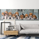 Puzzle 1000 Pezzi Beagle Cuccioli Cani Animali Cagnolini High Quality 98x33...