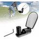 Coppia Specchietti Specchio Retrovisore Bici Bicicletta Flessibile Manubrio...