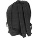 Zainetto nero da viaggio casual scuola tempo libero tracolle regolabili 3