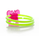 5x Braccialetti Luminosi Accessori Bracciali Doppi Fluorescenti Starlight DJ...