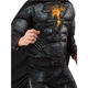 Costume Carnevale Black Adam supereroe Shazam per bambini 2-6 anni Halloween...