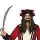 Costume Carnevale da Pirata bucaniere corsaro uomo adulto taglia M 2