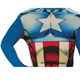 Costume Carnevale Capitan America tuta adulti Captain Steve Rogers taglia M...