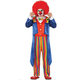 Costume Carnevale da clown travestimento Pagliaccio adulto uomo taglia M/L...