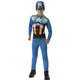 Costume Carnevale Capitan America Marvel Avengers Supereroe bambini 3-8 anni...
