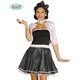 Costume Carnevale donna Anni 50 Girl 50s 1950s Swing vestito taglia M/L (M)...