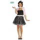 Costume Carnevale donna Anni 50 Girl 50s 1950s Swing vestito taglia M/L (M)...