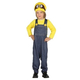 Costume Carnevale da Minion Cattivissimo Me unisex travestimento 7-12 anni...