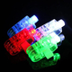 10 Luci a Led Dita Psichedeliche Anelli da Dito a Batteria Colorati Party...