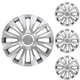 Set 4 Copricerchi Copri ruota Coppa Borchie Auto Avalone 13/14/15/16 Pollici...