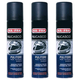 3x Spray Igienizzante Casco Pulicasco 75ml Pulitore Pulizia Interna Casco