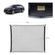 Rete Auto Portaoggetti Tasca Ferma Bagagli Rete Flessibile 80x50 cm...