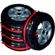 Set 4 Borse Pneumatici 17" a 20" Copriruota Gomme Garage Portaruota Scorta Auto