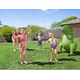 Gioco Gonfiabile a Forma di Dinosauro Spruzza Acqua Per Bambini Estate 5
