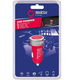 Caricabatterie USB 12V/24 Presa Accendisigari Rosso Doppia Porta Auto Furgone...
