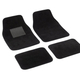 Set 4 Tappeti In Moquette Per Auto Tappetini Universali Battitacco Mod. Bravo...