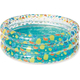 Piscina Gonfiabile Fuori Terra Tonda Bambini 150x53 cm da Esterno 3 Anelli Mare