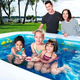 Piscina 3D Gonfiabile Giardino per Bambini 262x175x51cm Avventura Marina 5