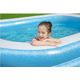 Piscina Gonfiabile Fuoriterra Rettangolare Bambini cm 262x175x51 Cod. 54006...