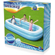 Piscina Gonfiabile Fuoriterra Rettangolare Bambini cm 262x175x51 Cod. 54006...