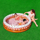 Piscina Rotonda Gonfiabile Ciambella 160x38cm Bambini Giardino 3 Anelli Mare...
