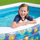 Piscina Gonfiabile Fuoriterra Rettangolare Bambini cm 305x183x56 Mod.54121 5