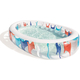 Piscina per bambini gonfiabile ovale 229x152x51 cm Famiglia Mod. 54066