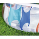 Piscina per bambini gonfiabile ovale 229x152x51 cm Famiglia Mod. 54066 4