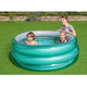 Piscina Gonfiabile Per Bambini 3 Anelli Vasca 150x53 cm Piscinetta Giardino...