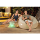 Poltrona Gonfiabile Floccata cm 102x97x71 Pouf Led Multicolor Bestway Esterno...