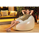 Poltrona Gonfiabile Floccata cm 102x97x71 Pouf Led Multicolor Bestway Esterno...
